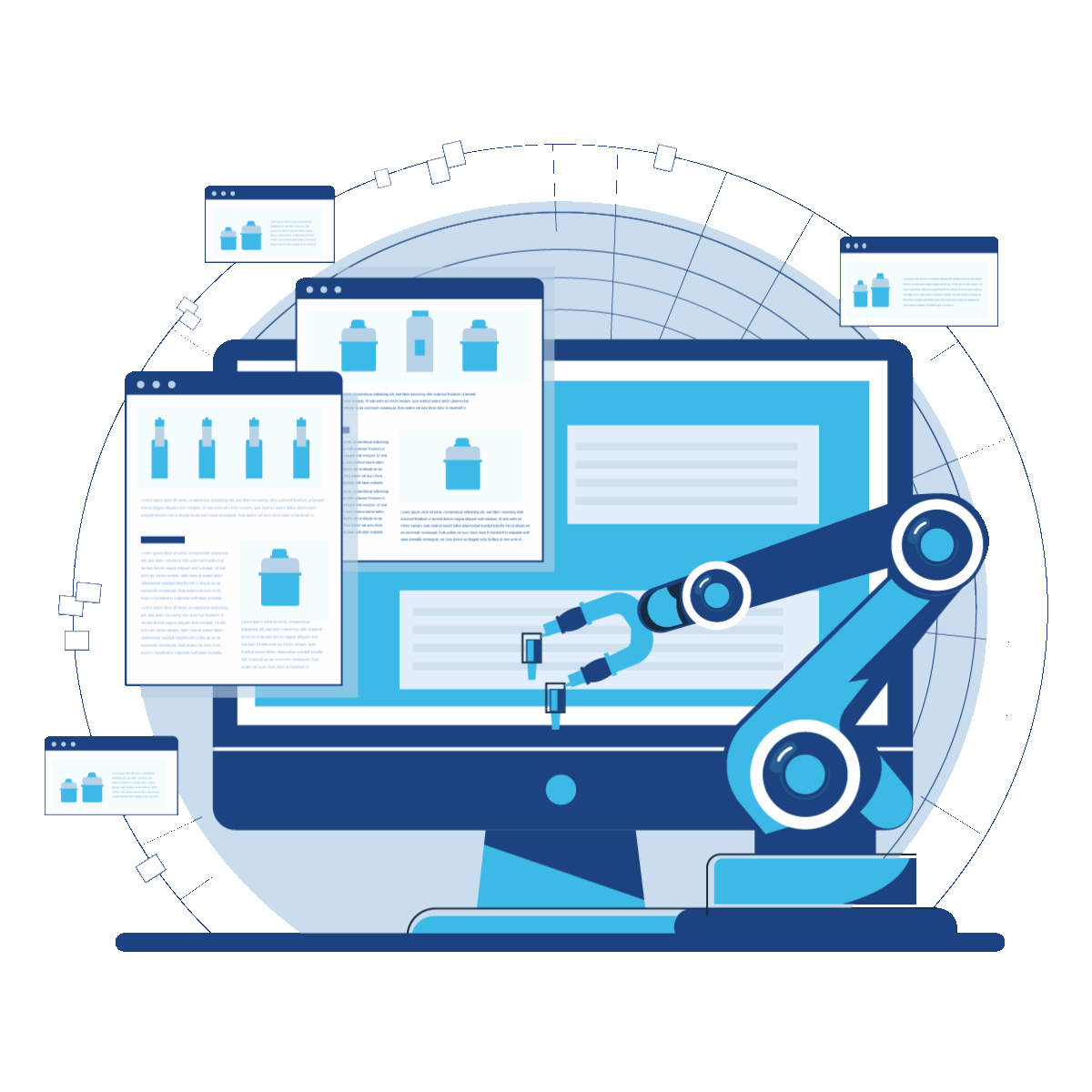 Gif animé illustrant l’attribution automatique d’attributs